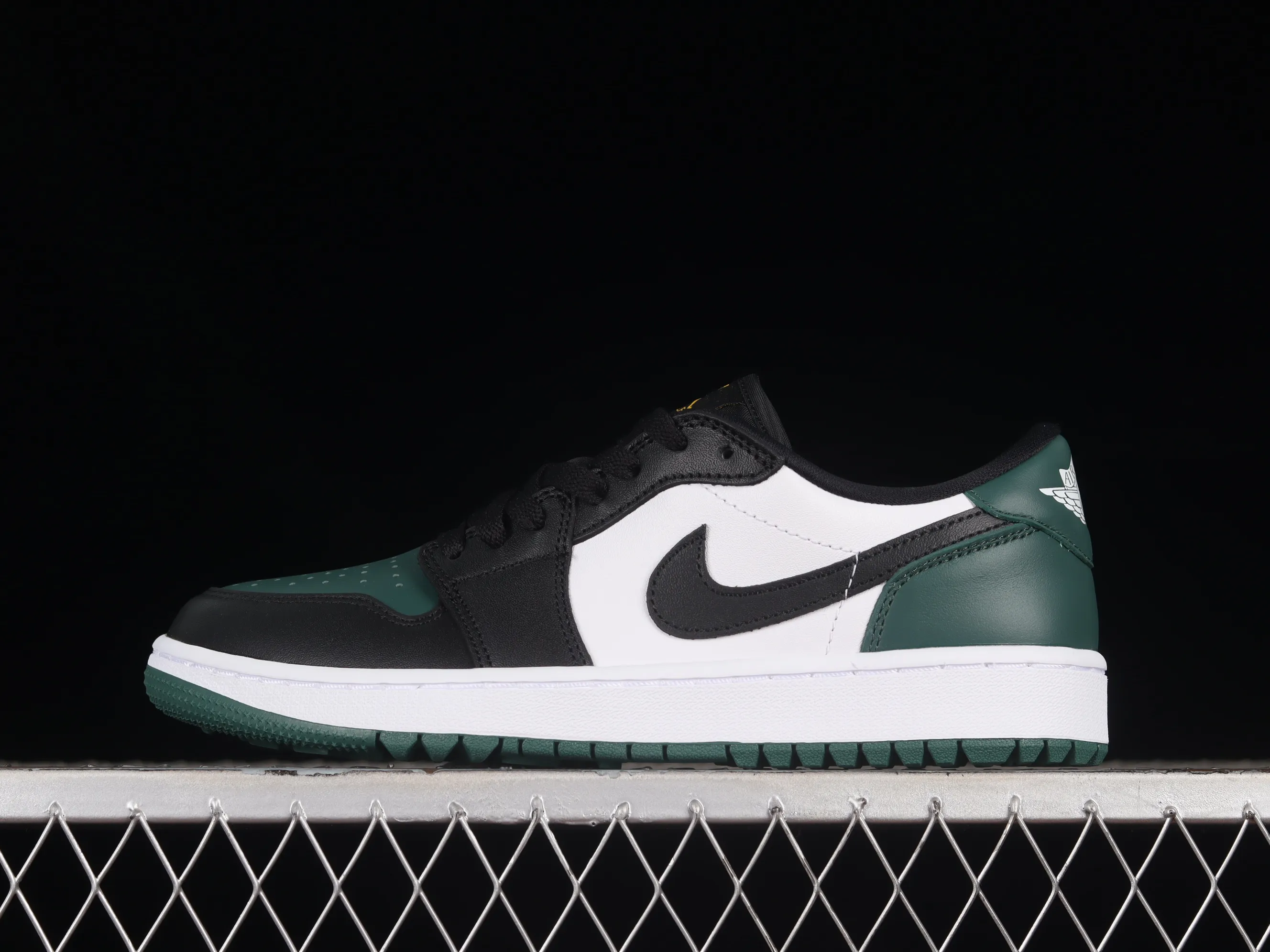 All categories Air Jordan Jordan series basketball shoes Air Jordan 1 Low G version pure original Air Jordan 1 Low Golf "Noble Green" AJ1 Joe 1 new golf version white green DD9315-107